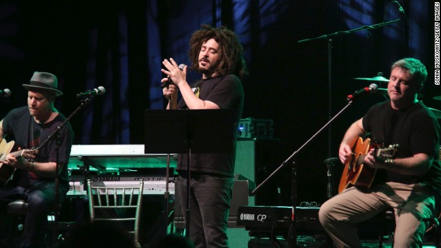 Counting Crows frontman Adam Duritz barely looks his age. 