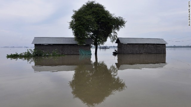 Hundreds of people die every year in floods and landslides during the monsoon season in South Asia.