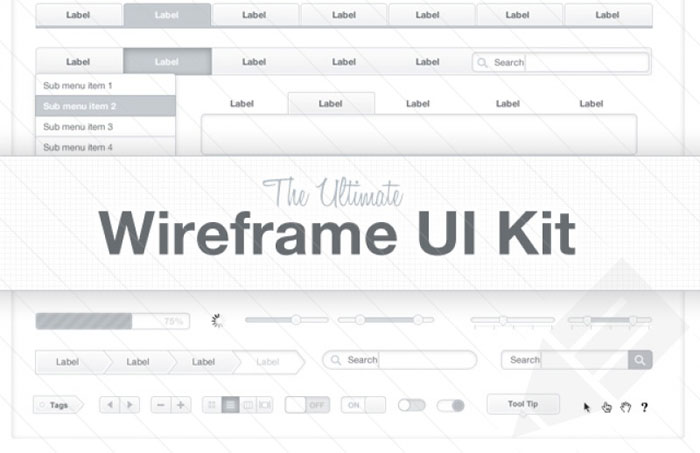 The Ultimate Wireframe UI Kit