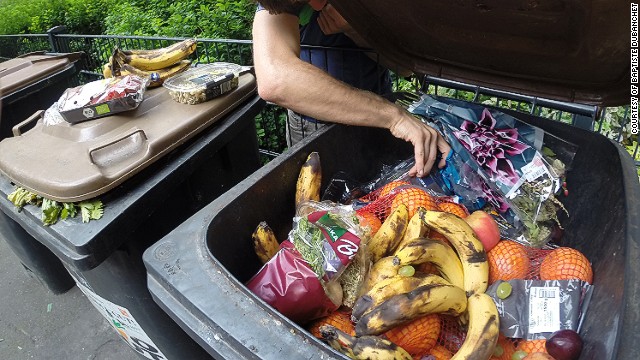 Dubanchet hopes his garbage-fueled voyage will help highlight the issue of food waste. He says Western countries needlessly throw away huge quantities of salvageable produce.