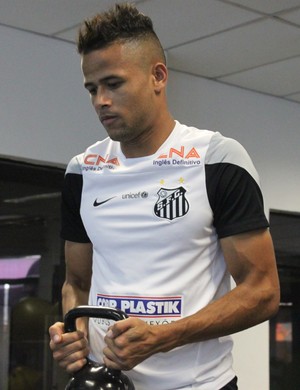 Geuvânio Santos (Foto: Vitor Pajaro / Santos FC)