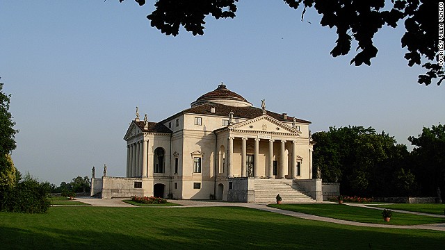 Villa La Rotonda was built in 1567 by world renowned architect Andrea Palladio. Current owner Count Niccolo Valmarana opens it to tours and for private events. 