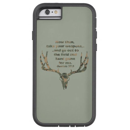 Genesis Hunting Quote iPhone case