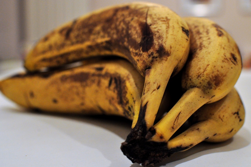 Black-spotted bananas