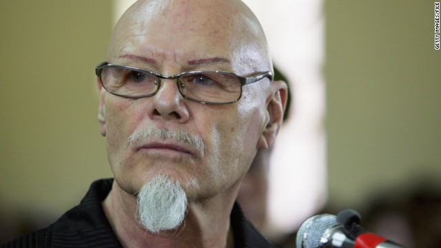 Gary Glitter is shown in 2006 in Vietnam, where he was convicted of sex offenses against young girls and jailed.