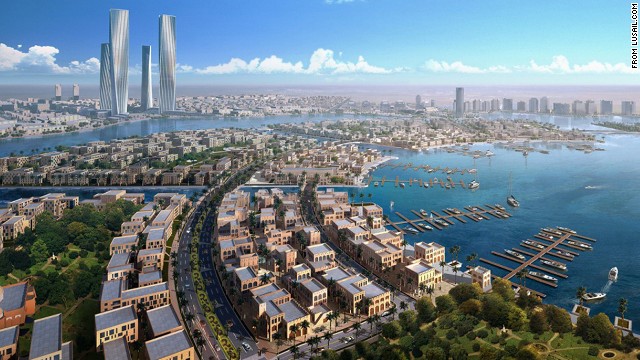 Lusail is a planned city being built from scratch along the Persian Gulf in Qatar. Expected to be completed in 2019, it will be packed with technologically advanced features.