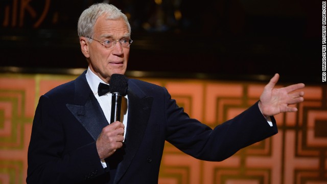 <strong>Worst: </strong>Letterman announces his retirement in April, breaking fans' hearts and upsetting many late-night viewing habits. 