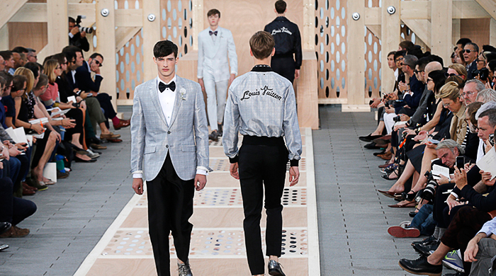 Прямая трансляция мужского показа Louis Vuitton, весна-лето 2014