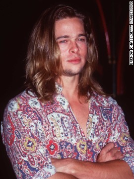 Pitt's long locks were on full display at the September 1993 premiere of his film "True Romance." Looking back, Pitt told CNN, he wouldn't have any career advice for his younger self. "I think that guy did all right. I think he figured it out quite fine. I don't think I need to tell him much."