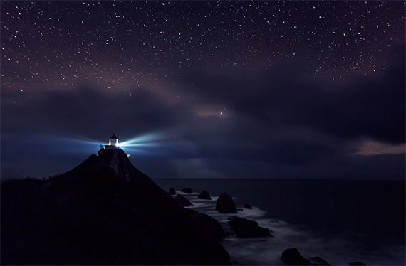 lighthouse astro photo
