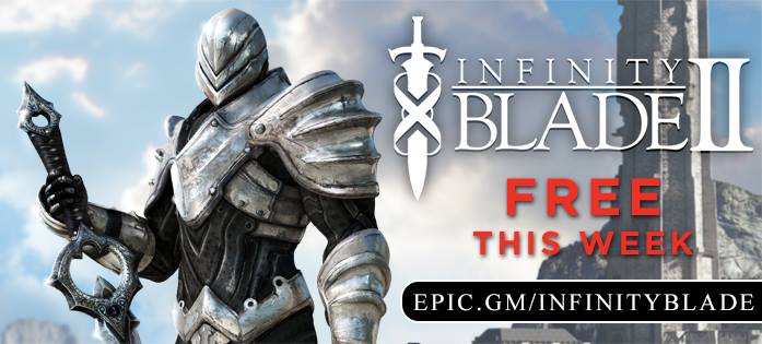 Infinity Blade II 1.3.2 for iOS (App Store of the Week banner)