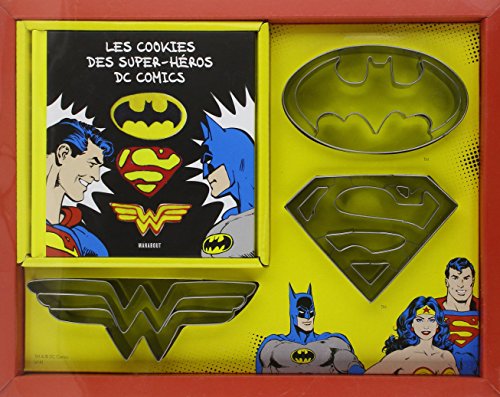 Les cookies des super-héros de comics : Avec 3 emporte-pièce
