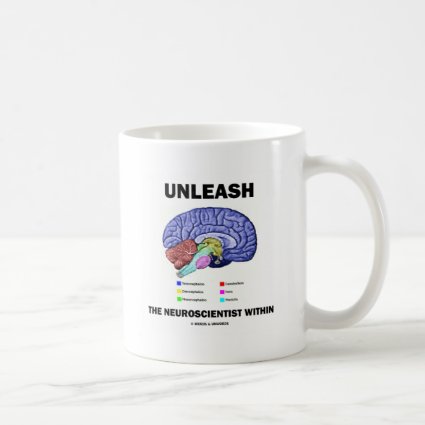 Unleash The Neuroscientist Within (Brain Anatomy) Mug