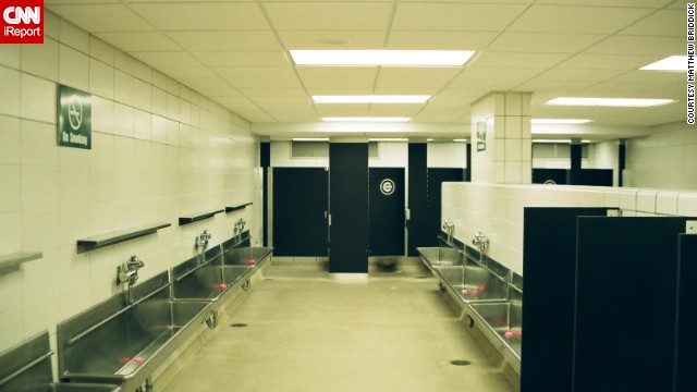 <a href='http://ift.tt/1myTISu'>Briddick</a> says everyone knows about the urinal troughs at Wrigley Field. "They are an odd feature that most men's rooms don't have," he said. "I took the photo because it was the only time I've been in the men's room when there wasn't a huge line with a ton of dudes."