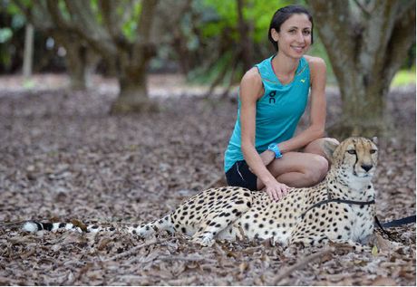 UNBELIEVABLE WORK ETHIC: Melanie Panayiotou manages to juggle her responsibilities at Australia Zoo with a demanding training regime.