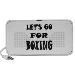 Let's Go For Boxing iPhone Speaker