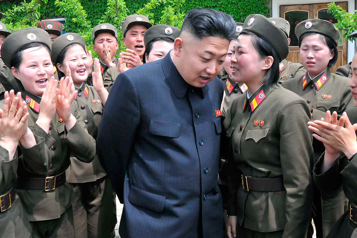 28 December 2013: Kim Jong-un visits a military outpost at Mount Osung