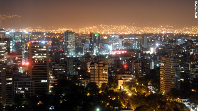 Mexico city is one of the cheapest cities to go on a date -- just $33 will get you a basic night out for two.
