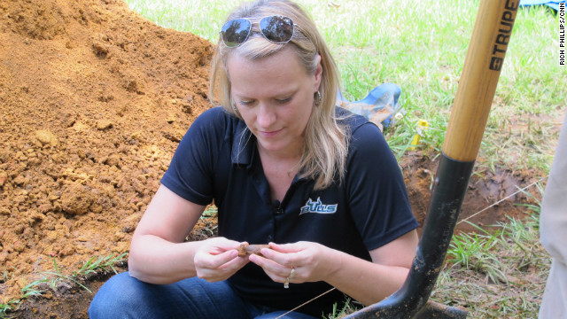 Dr. Erin Kimmerle is part of the scientific investigation team looking into who is buried at the grave site. She says it is a humanitarian effort to identify and remember those who died.