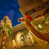 Disney Parks After Dark: Morocco Pavilion After Sunset at Epcot
