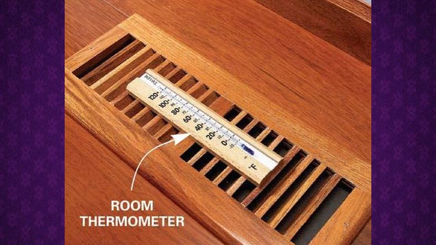 Check Your Air Conditioner's Efficiency with a Thermometer