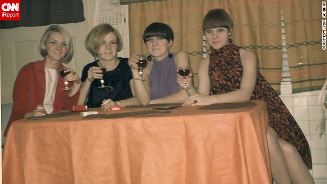 <a href='http://ift.tt/1erVFjE'>Lydia Gorinas</a>, far right, her twin sister and her friends enjoy a Christmas Eve together in Chicago in 1967. "I loved the '60s very much," Gorinas says. "It was when 'mod' was a noun ... not an adjective as it is now."