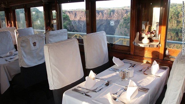 The Moonlight Dinner Run promises a memorable experience inside old train carriages. Your late afternoon journey will begin from the magnificent Victoria Falls and continue into the heart of the Zambezi National Park. 