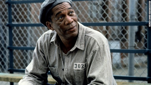 <strong>Then:</strong> When Morgan Freeman signed up to play Red, the prison contraband smuggler who befriends Tim Robbins' falsely accused Andy, he was stunned that he landed the part. When he was set to audition, called his agent "and said, 'It doesn't matter which part it is; I want to be in it,' " Freeman <a href='http://ift.tt/WU9dMG' target='_blank'>recalled to The Hollywood Reporter</a>. "He said, 'Well, I think they want you to do Red.' And I thought, Wow, I control the movie! I was flabbergasted by that." The role earned Freeman his third Oscar nomination. 