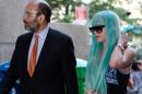 FILE - In this Tuesday, July 9, 2013 file photo, Amanda Bynes, accompanied by attorney Gerald Shargel, arrives for a court appearance in New York on allegations that she chucked a marijuana bong out the window of her 36th-floor Manhattan apartment. A judge on Monday, June 30, 2014 dismissed Bynes' New York City bong-tossing case. The judge had previously said the charges would be dismissed if Bynes stayed out of trouble for six months and went to counseling twice a week. Bynes' lawyer appeared in court Monday. The actress was not present. (AP Photo/Bethan McKernan, File)
