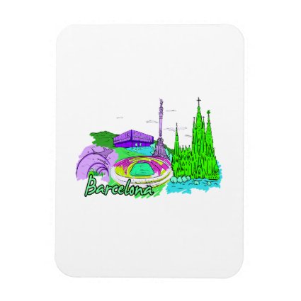 barcelona green 2 city image.png rectangle magnets
