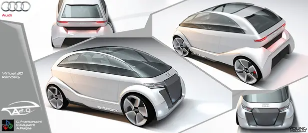 Audi A 2.0 Electric Car