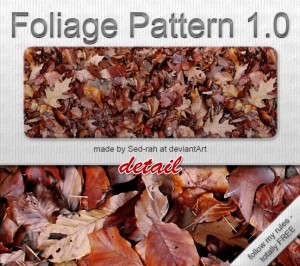 foliage pattern