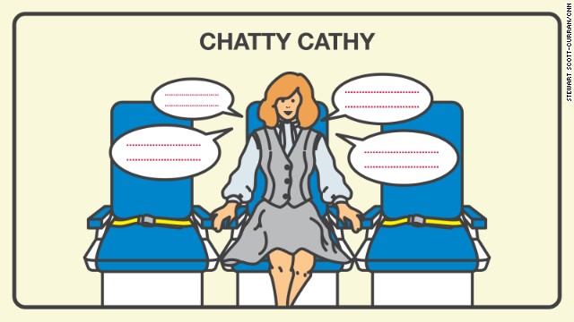 You may be excited to meet new people on your flight, but 43% of fliers find in-flight chatterboxes annoying.
