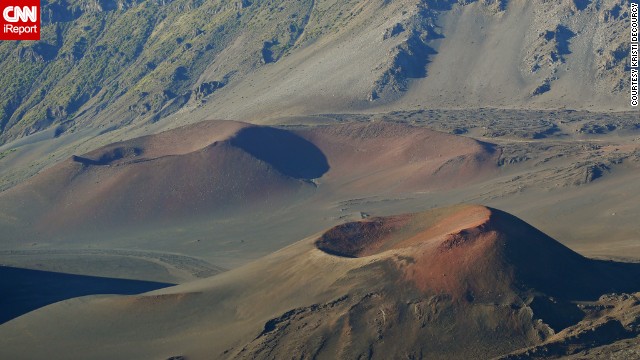 The <a href='http://ift.tt/1gQ5cQo'>cinder cones </a>of Maui's Haleakala National Park form a stark volcanic landscape. Despite its desolate feel, the park is home to many <a href='http://ift.tt/WtFJOP' target='_blank'>endangered species</a>. 