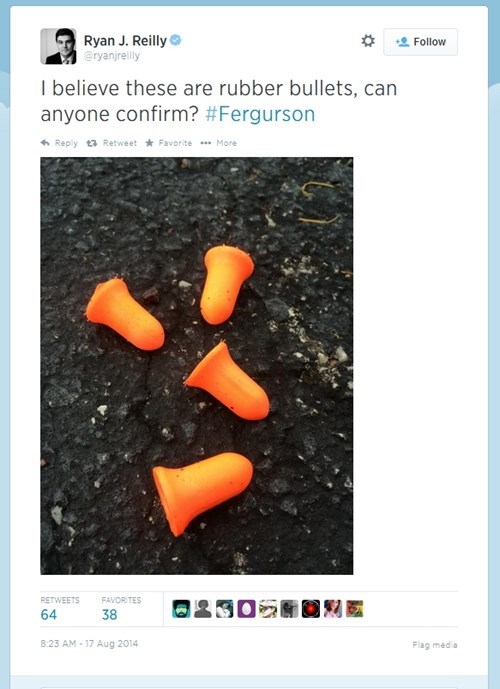 A Huffington Post Reporter Makes a Total Fool of Himself While Reporting at Ferguson, the Internet Greets Him With Open Arms