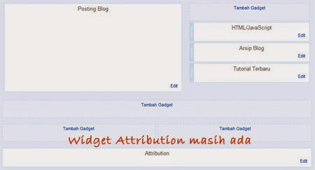 Widget attribution diberdayakan oleh blogger masih ada (hanya disembunyikan)
