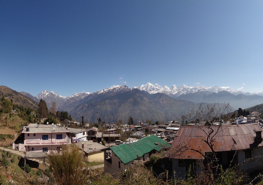 Munsyari, Uttarakhand India panorama