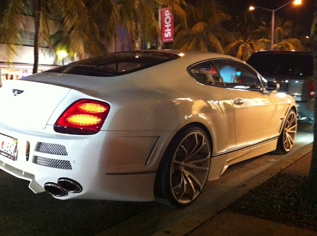 ... Continental GT with custom rims, upholstery, body modifications
