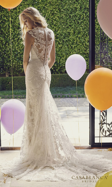 Gown of the Week: Casablanca Bridal “Tulip”. This elegant...