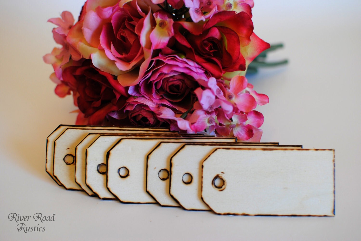 Rustic Wood Tags(-Medium Size Set Of 75-) for your Wishing Tree, Escort Cards, Place Cards, Favors, Gifts, Etc.