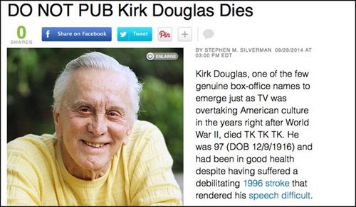 news,whoops,kirk douglas,obituary,celeb,Probably bad News,g rated,fail nation