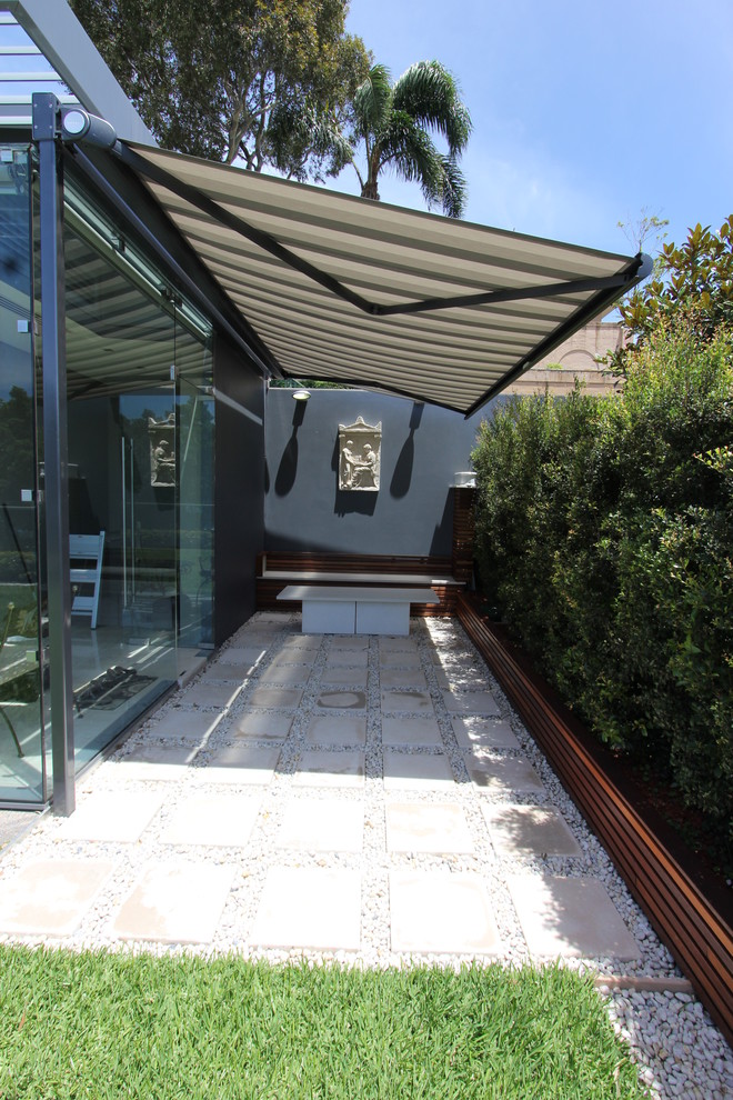 Retractable arm awning - Rose Bay