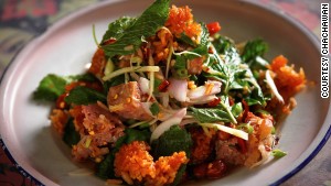 Like the original (pictured), Chachawan\'s Shanghai doppleganger serves northeastern Thai food.