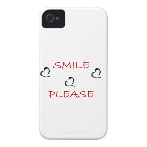 smile please Case-Mate iPhone 4 case
