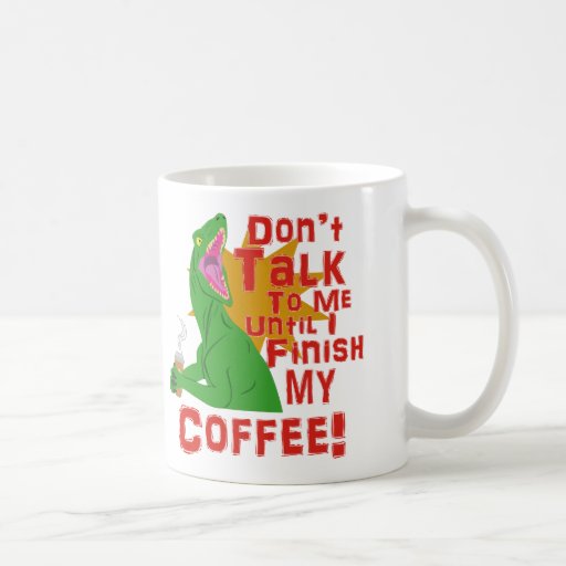 Raptors and Coffee Coffee Mug