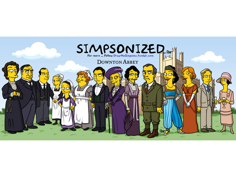 7 of Your Favorite TV Shows, Simpson-ized| A Game of Thrones, Breaking Bad, Game of Thrones, The Simpsons, The Simpsons, Around the Web, People Picks