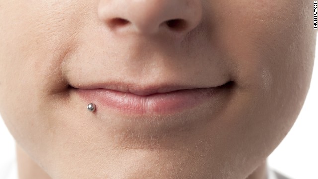 Not to get all lippy on you, but some diners get unnerved when faced with facial piercings.