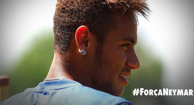 Santos manda mensagem para o craque Neymar (Foto: Reprodução / Site Oficial do Santos FC)