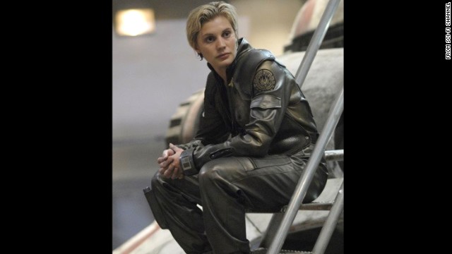 They switched genders on us with this character in the 2000s reboot, and casting Katee Sackhoff as Starbuck in "Battlestar Galactica" was a stroke of genius.