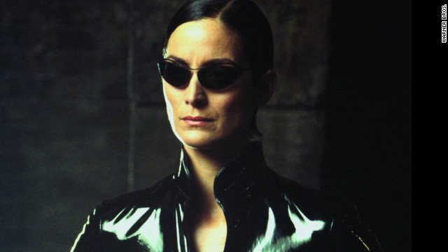 Carrie-Anne Moss' Trinity was the first main character we saw in the "Matrix" and immediately, we were hooked.
